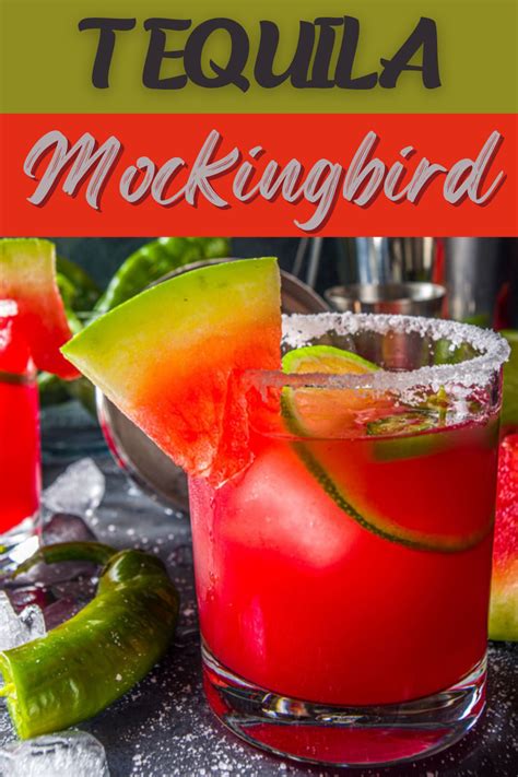 Tequila Mockingbird Cocktail Recipe - Insanely Good