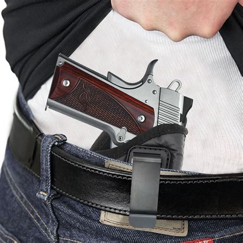 IWB Gun Holster by Houston 1911 4" and 1911 5", Browning – Popular Holsters