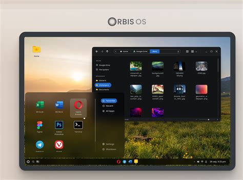 Orbis OS: the operating system concept by i.turkovsky on Dribbble