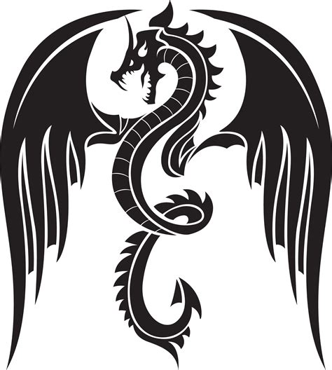 Free Dragon Hd Image 15 clip art free large images | Dragon tattoo ...