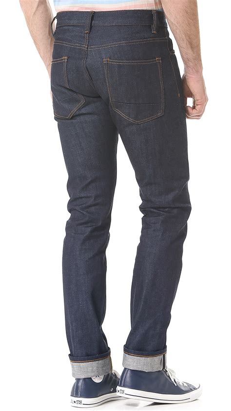 Lyst - Natural Selection 15 Raw Denim Slim Jeans in Blue for Men