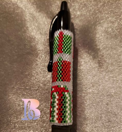 Christmas Gifts Pen Wrap Tutorial Colorful Holiday Fun or - Etsy