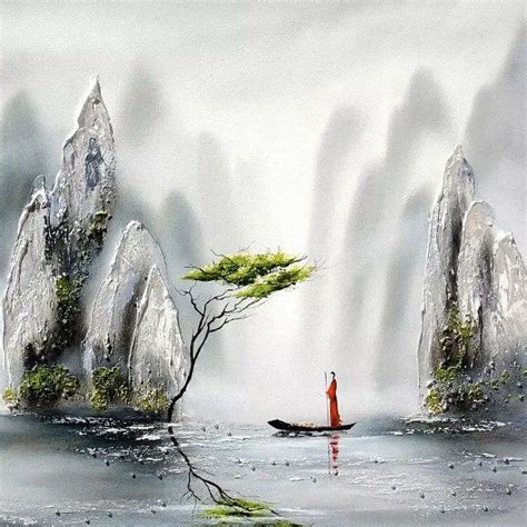 Lilian2020 on Twitter | Zen painting, Chinese landscape painting ...