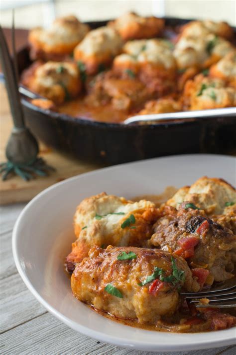 Chicken Goulash with Buttermilk Dumplings - What the Forks for Dinner?