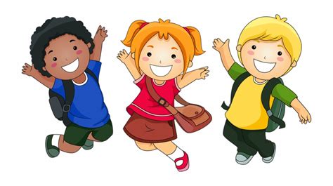 happy children clipart - Clip Art Library