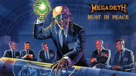 HD wallpaper: Megadeth Rust in Peace album cover, Vic Rattlehead ...