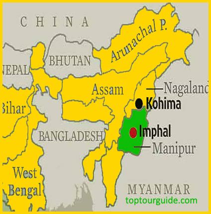 Manipur Tourism | Map,Capital, Education,Dance, Festival | Map of Imphal