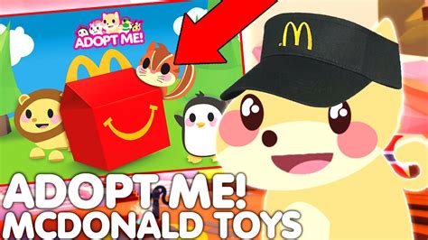 🤡ADOPT ME IS NOW IN MCDONALDS HAPPY MEALS...👀🔥NEW LEAKS AND UPDATES ...