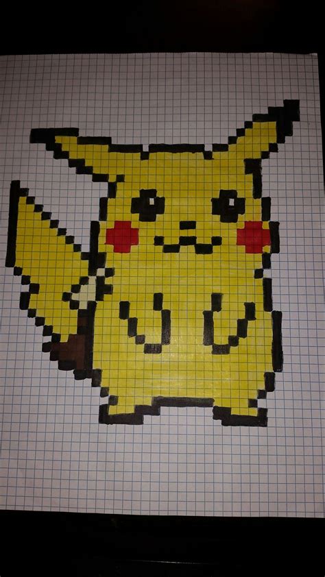 Como Dibujar A Detective Pikachu Pokemon Pixel Art Pixel Pixelart 5070 ...