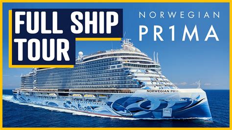 Norwegian Prima FULL Tour 2023 - INSIDE BRAND NEW CRUISE SHIP! - Top ...