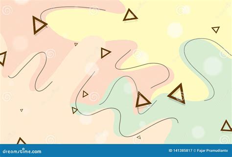 Cream Color Splash Abstract Background Vector Stock Vector ...