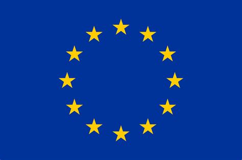 Drapeau de l'Européen, image et signification drapeau l'Europe ...