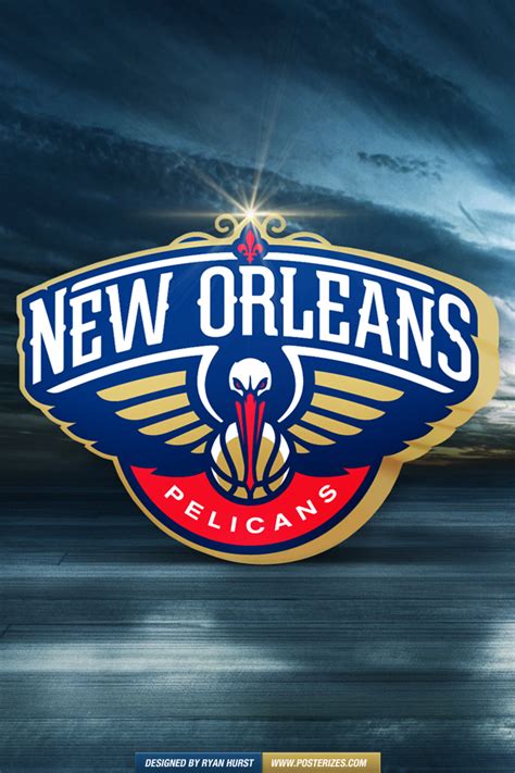 New Orleans Pelicans Logo Wallpaper | Posterizes | NBA Wallpapers ...