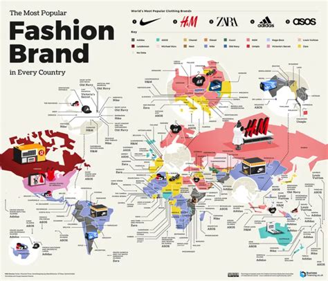 🗺️ Mapa de Marcas más Populares del Mundo 🗺️