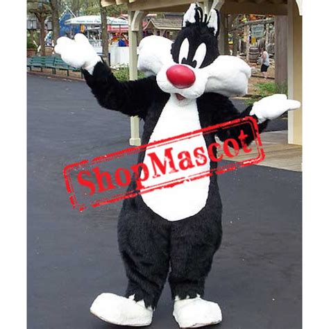 Looney Tunes Deluxe Sylvester The Cat Mascot Costume