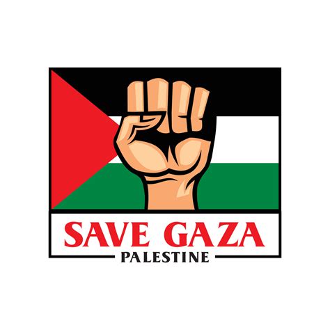 save palestine logo , free gaza vector 5965090 Vector Art at Vecteezy