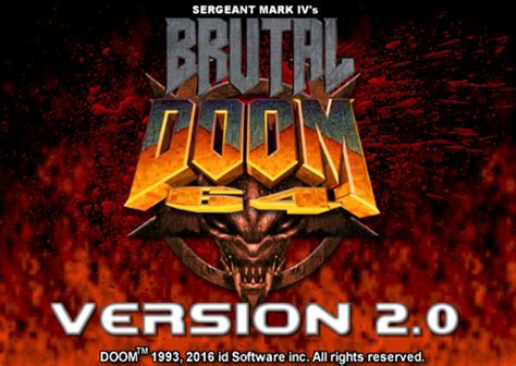 Brutal Doom 64 Version 2.0 file - ModDB