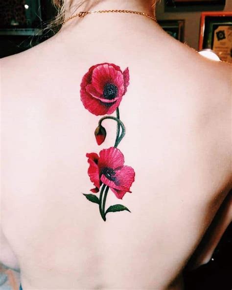 60 Beautiful Poppy Tattoo Designs and Meanings | TattooAdore