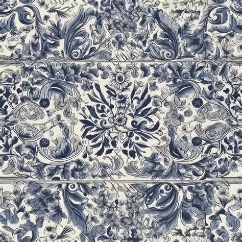 Azulejos pattern, created with generative AI 21875136 Stock Photo at ...