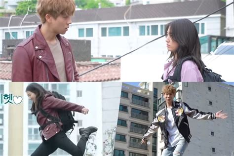 Watch: Park Shin Hye And Chae Jong Hyeop Have Fun Filming Wire Action ...