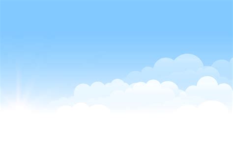 bright blue sky background with clouds 3617634 Vector Art at Vecteezy