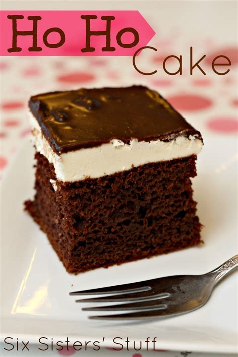 Chocolate Ho Ho Cake Recipe | Recipe | Cake recipes, Desserts, Eat dessert