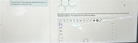 Solved Convert each of the following skeletal formulas to a | Chegg.com