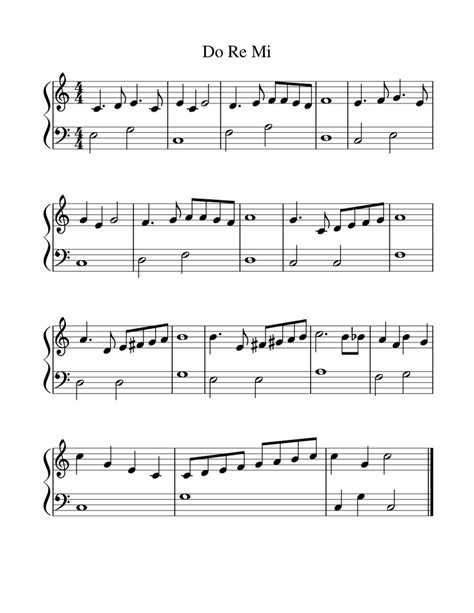 Do Re Mi Sheet music | Musescore.com