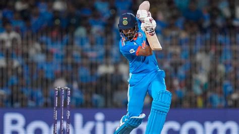 World Cup 2023: KL Rahul hits 16th ODI half-century to drag India out ...