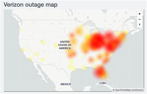 Verizon Cell Outage Map - Sella Daniella