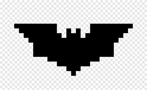 Batman Pixel Art Minecraft Wonder Woman, logotipo de Batman, ángulo ...