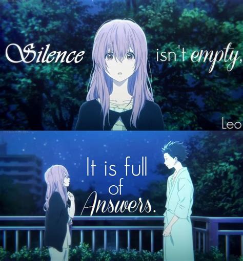 Koe no Katachi quotes Silent voice quotes Anime Love Quotes, Anime ...