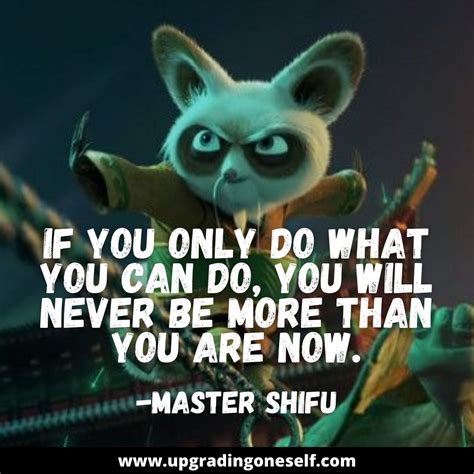 Top 20 Quotes From Kung Fu Panda That Will Change Your Life