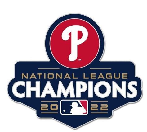 2022 PHILADELPHIA PHILLIES PIN NLCS NATIONAL LEAGUE CHAMPIONS MLB WORLD ...