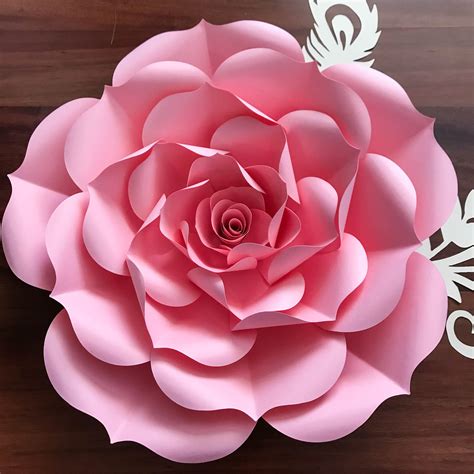 Paper Flowers PDF Petal 93 Rose Paper Flower Template DIY - Etsy España