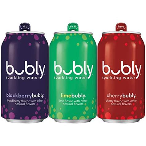 Caffeine in Bubly Sparkling Water