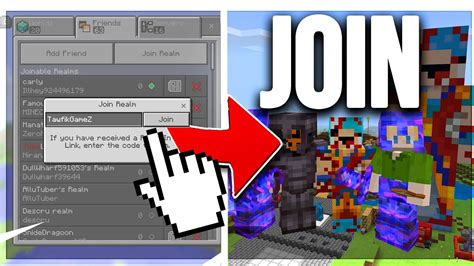 JOIN THE BEST MINECRAFT BEDROCK REALM! (REALM CODE AND LINK)-[1.16 ...