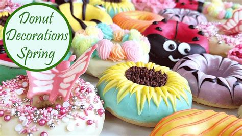 Donuts decoration ideas Baked and soft donuts recipe - YouTube