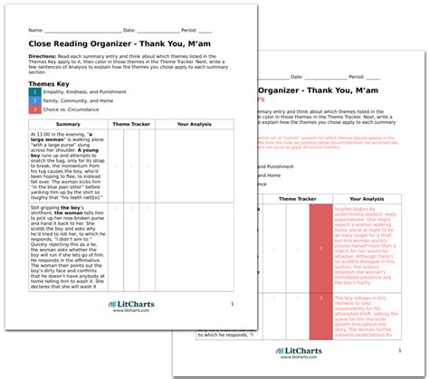 Thank You, M’am Character Analysis | LitCharts