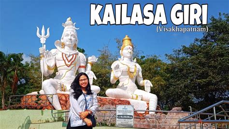 Kailash Giri full vlog l Kailasa Giri park l Visakhapatnam l Vizag ...