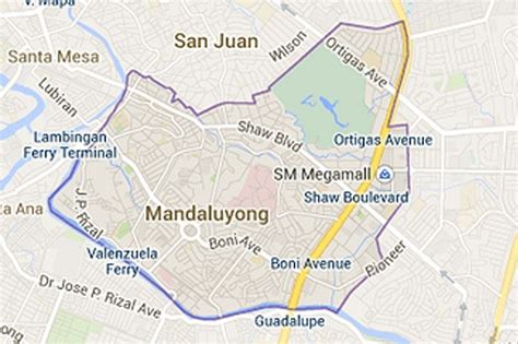 Mandaluyong Map