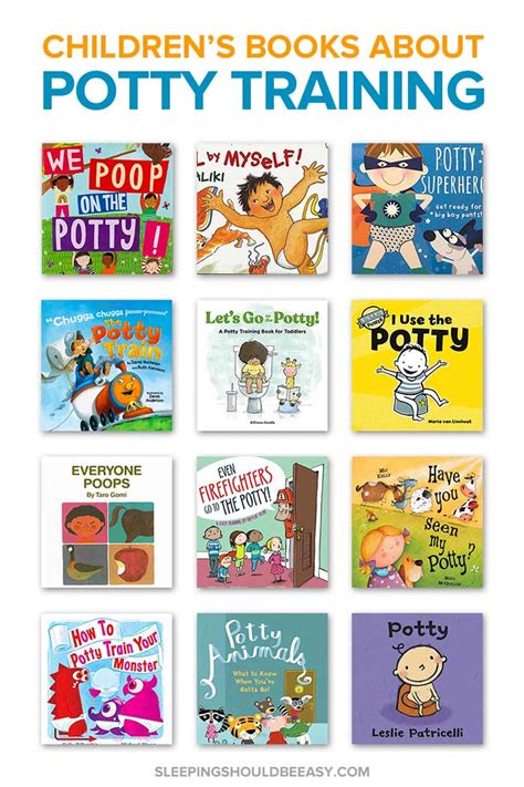 Potty Training Books to Read with Your Child - Sleeping Should Be Easy