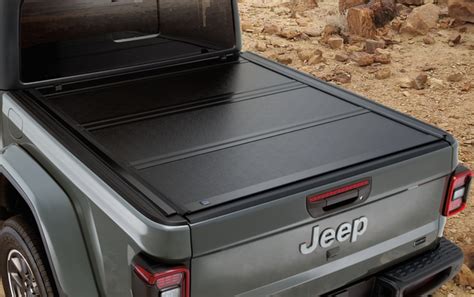 2020-2023 Jeep Gladiator Tonneau Cover, Hard Tri-Fold 82216372AC ...