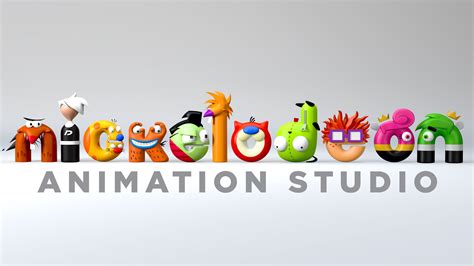 Nickelodeon Studios Logo Characters