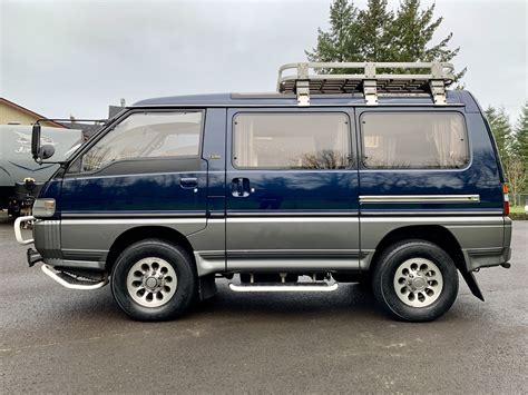 Northwest Mini Trucks | Used 1993 2-Tone Blue/Grey Mitsubishi Delica ...