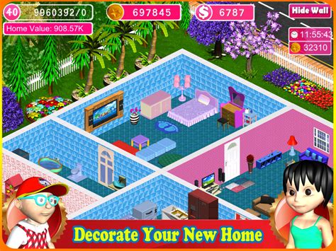 Design Your Own House Games For Kids Dollhouse Games For Girls: Design ...