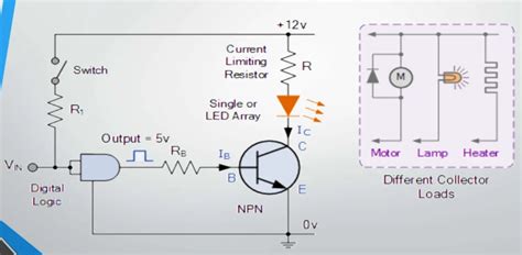 Transistor Switching Circuit Diagram