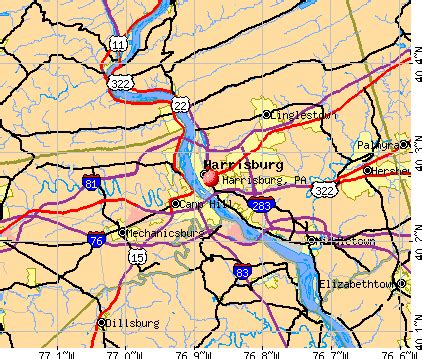 Harrisburg Pa Map | World Map 07