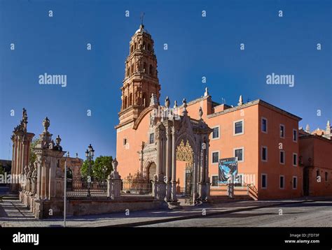 America; Mexico; Zacatecas; Fresnillo city; Purificación church Stock ...