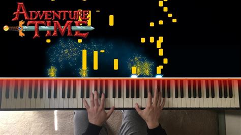 Adventure Time Theme Song On Piano - YouTube